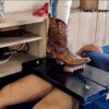 Cowboy Cock Box Trampling